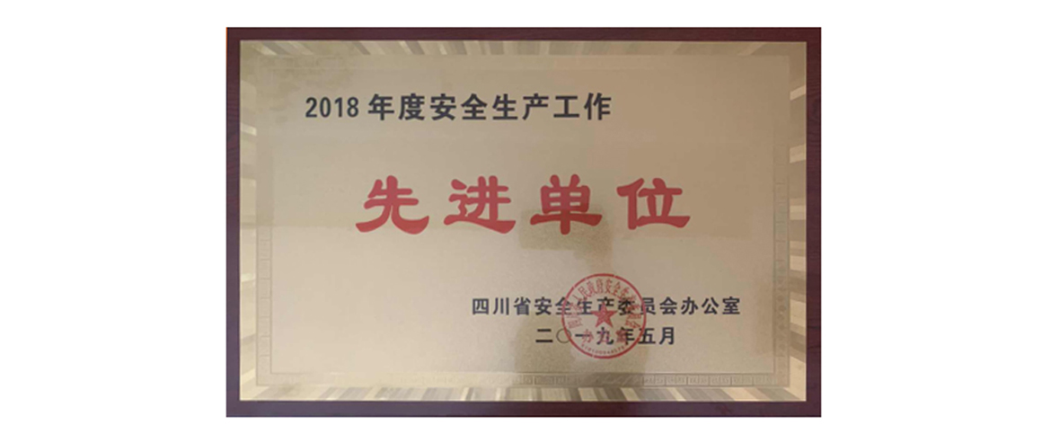皇家国际集团获评2018年度清静生产先进单位