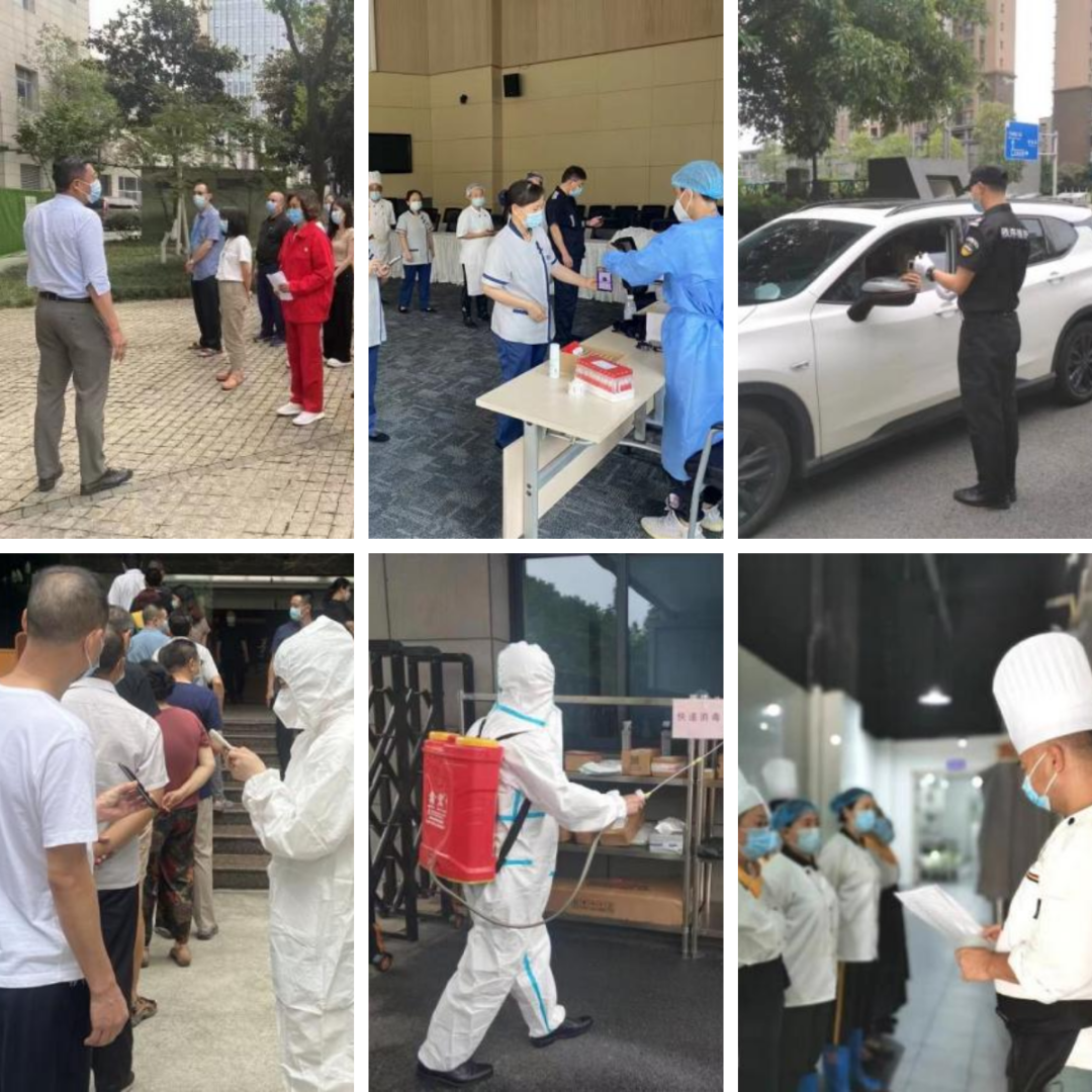 多措并举筑牢清静防线 皇家国际集团周全开展新冠疫情防控事情 - 皇家国际