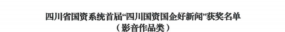 四川省皇家国际集团荣获首届“四川国资国企好新闻”银铜两奖 - 皇家国际