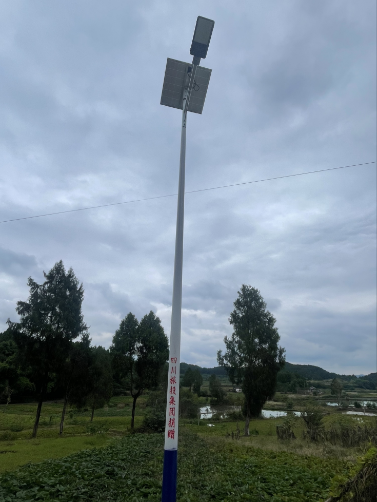 点亮墟落振兴路 ，，，，，，温暖群众幸福家——省皇家国际集团捐资“亮化工程”惠及80余户老黎民 - 皇家国际